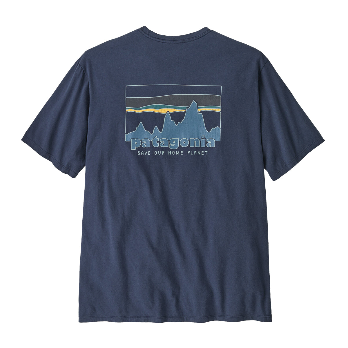 T-Shirt '73 Skyline Organic New Navy