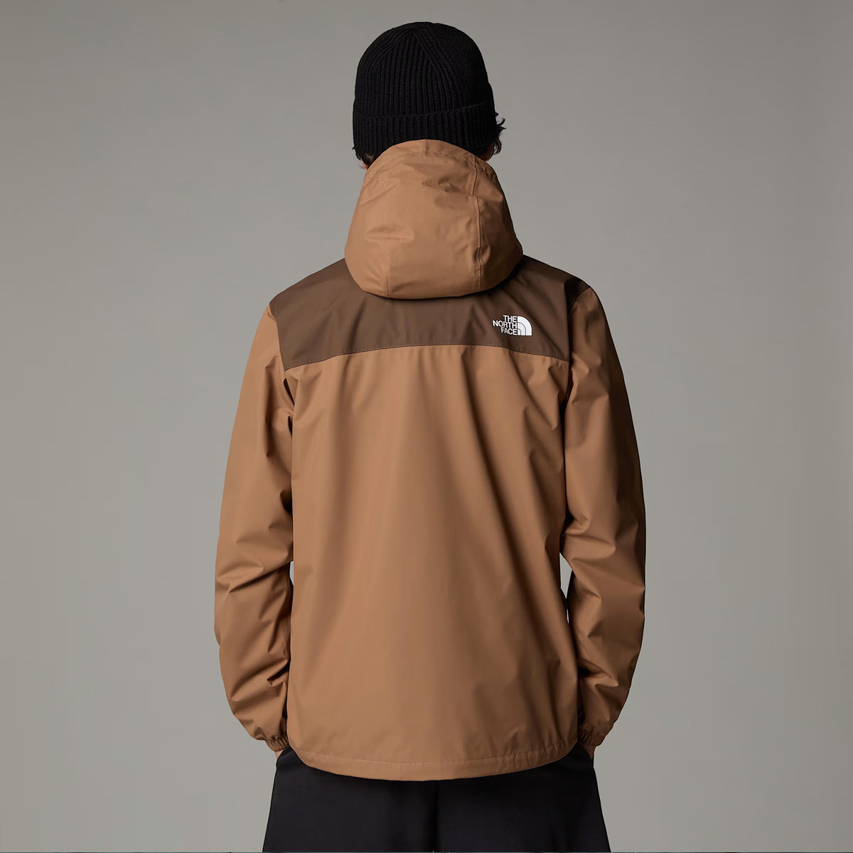 Giacca con cappuccio Antora Latte Smokey Brown