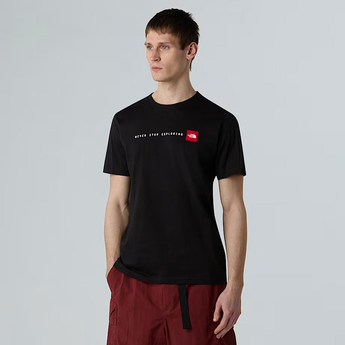 T-Shirt Never Stop Exploring TNF Black