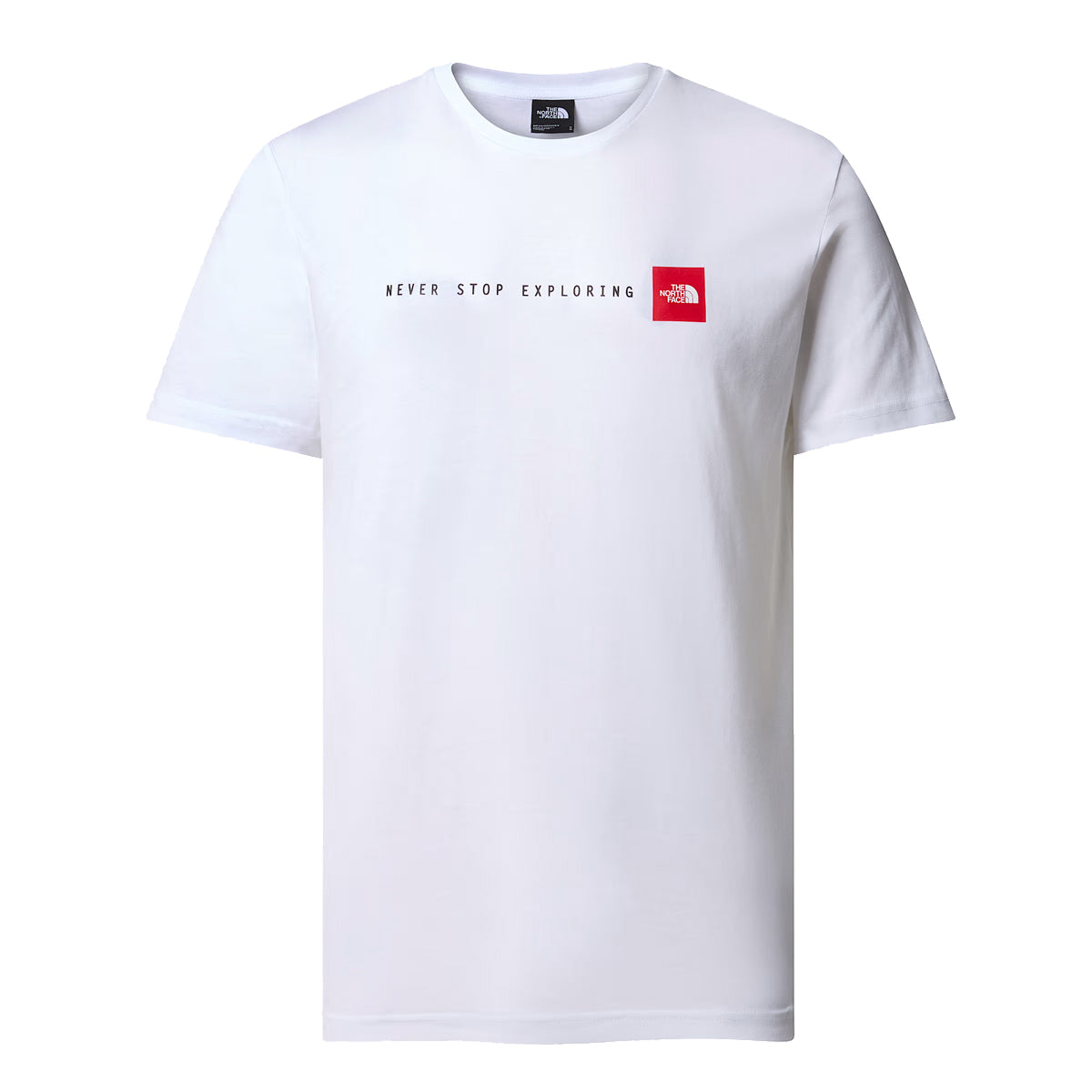 T-Shirt Never Stop Exploring TNF White