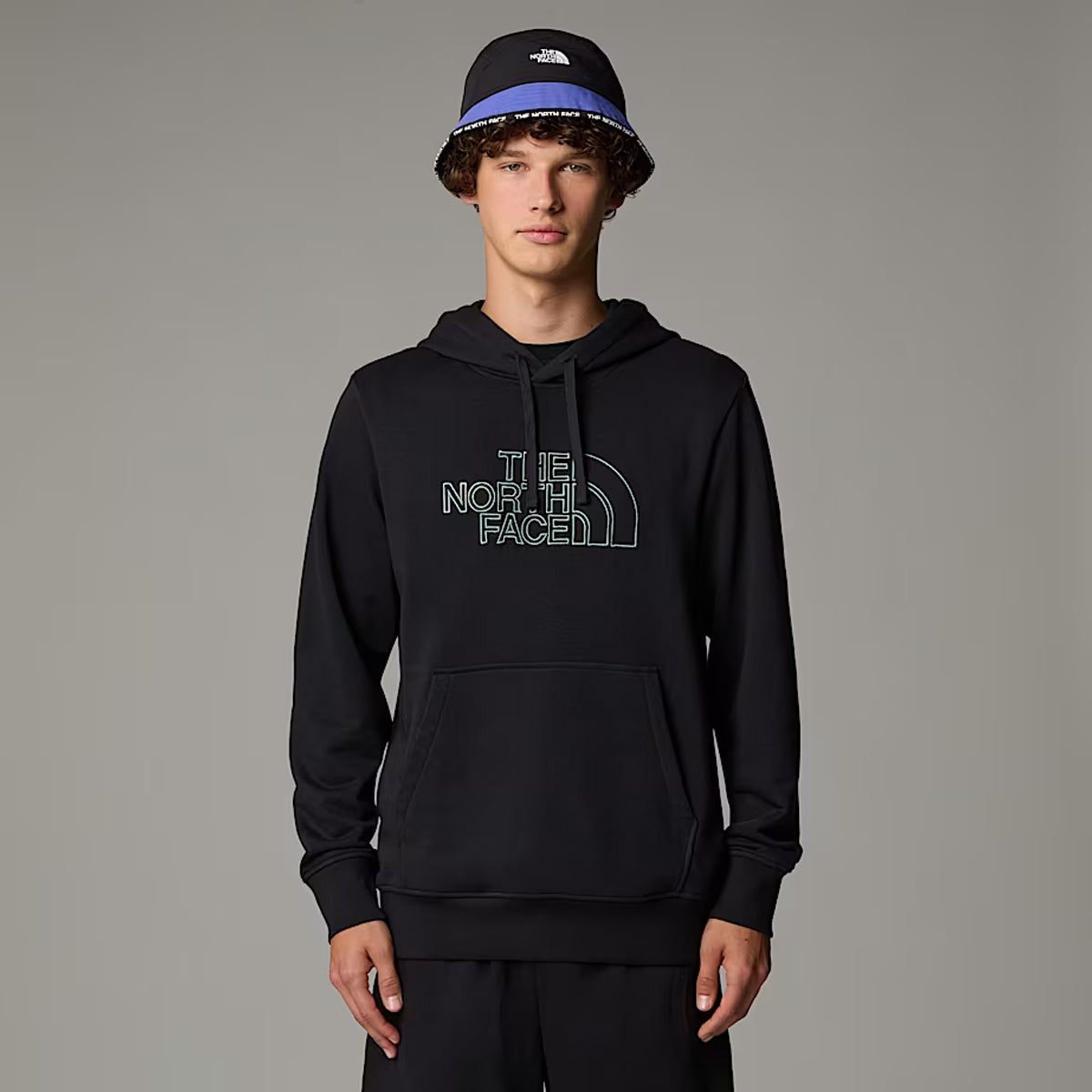Felpa Drew Peak TNF Black Duck Green