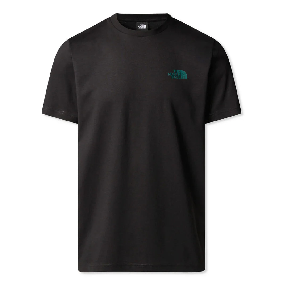 T-Shirt NSE Box TNF Black Deep Nori Trail Grid