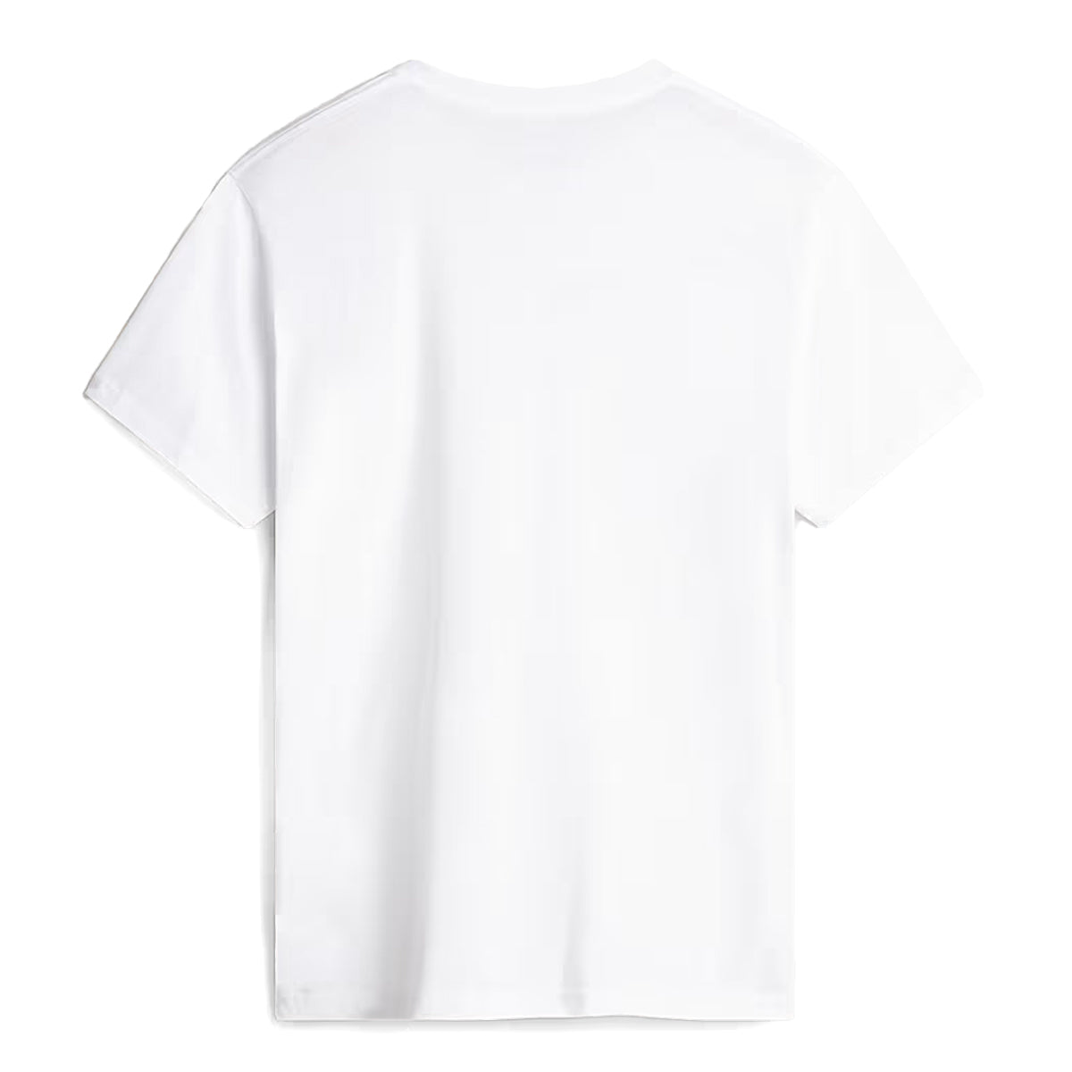 T-Shirt Left Chest Logo White Black