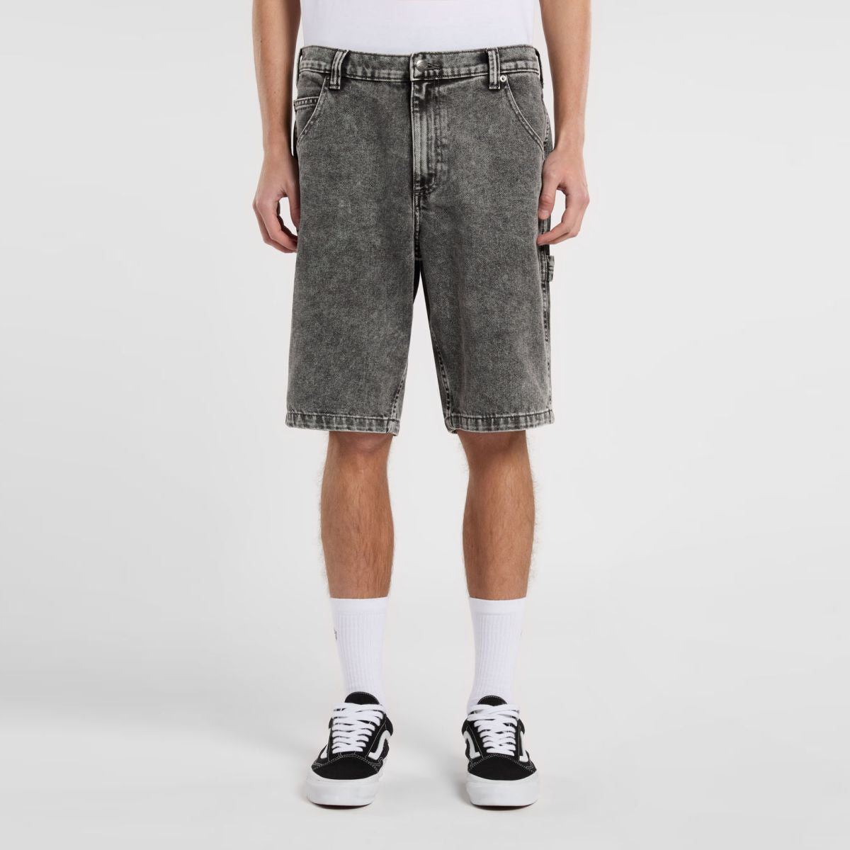 Jeans Shorts Garyville Light Gray Wash