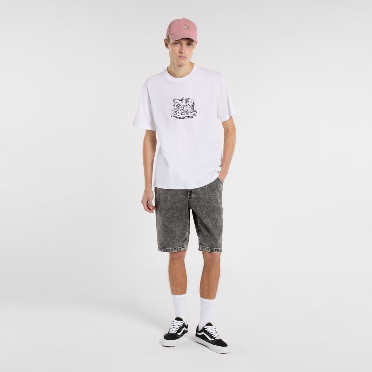 Jeans Shorts Garyville Light Gray Wash