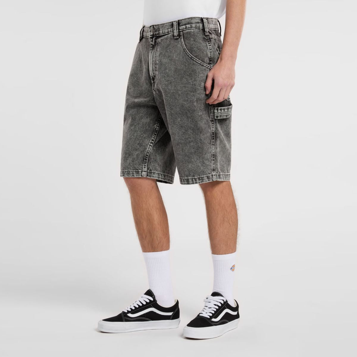 Jeans Shorts Garyville Light Gray Wash