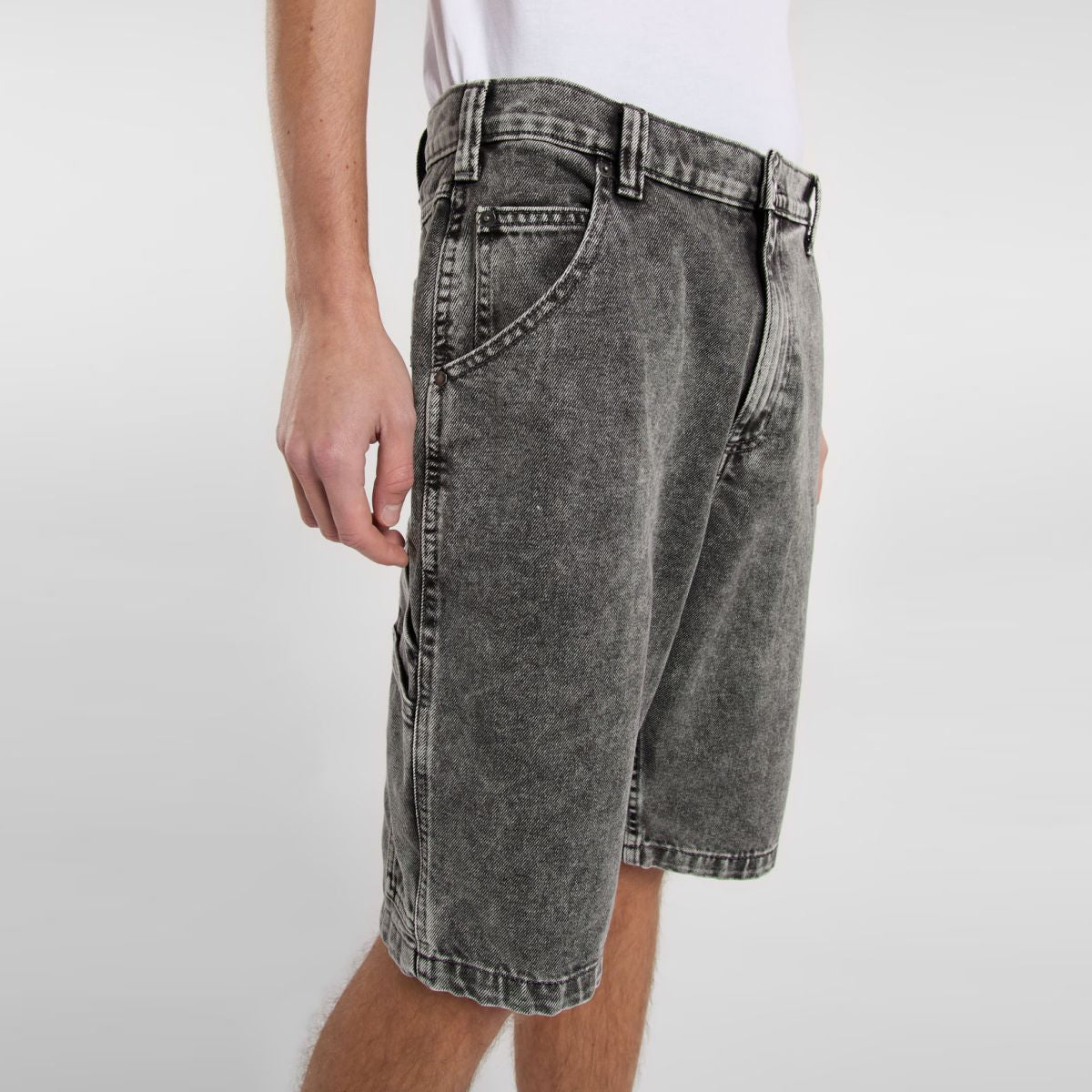 Jeans Shorts Garyville Light Gray Wash