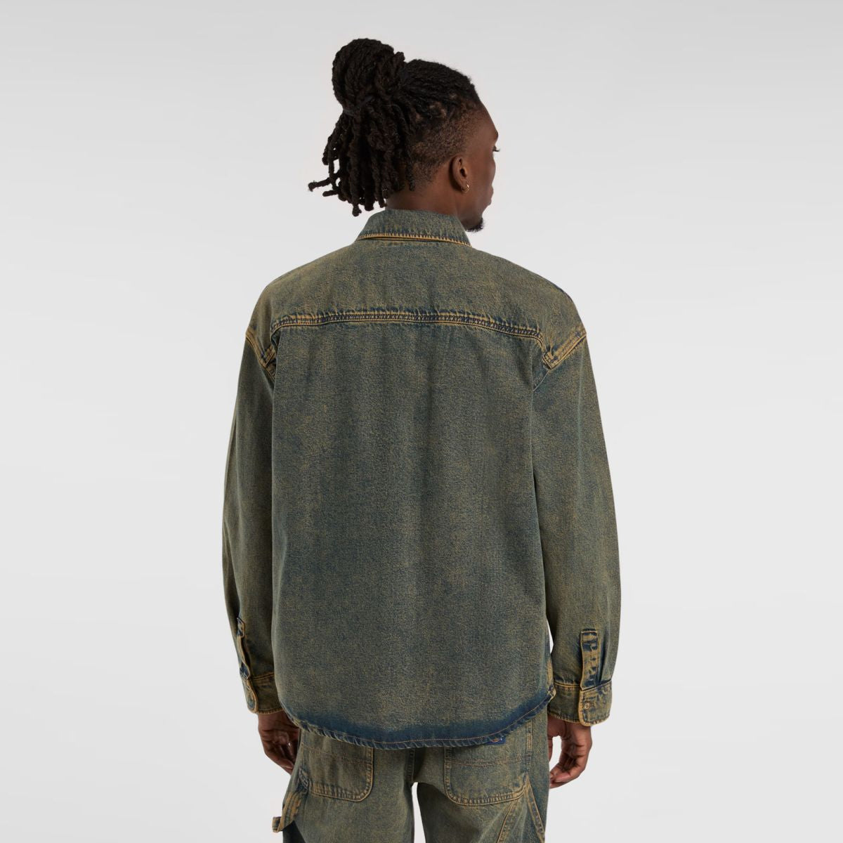 Camicia di Jeans Houston Yellow Fade Ind