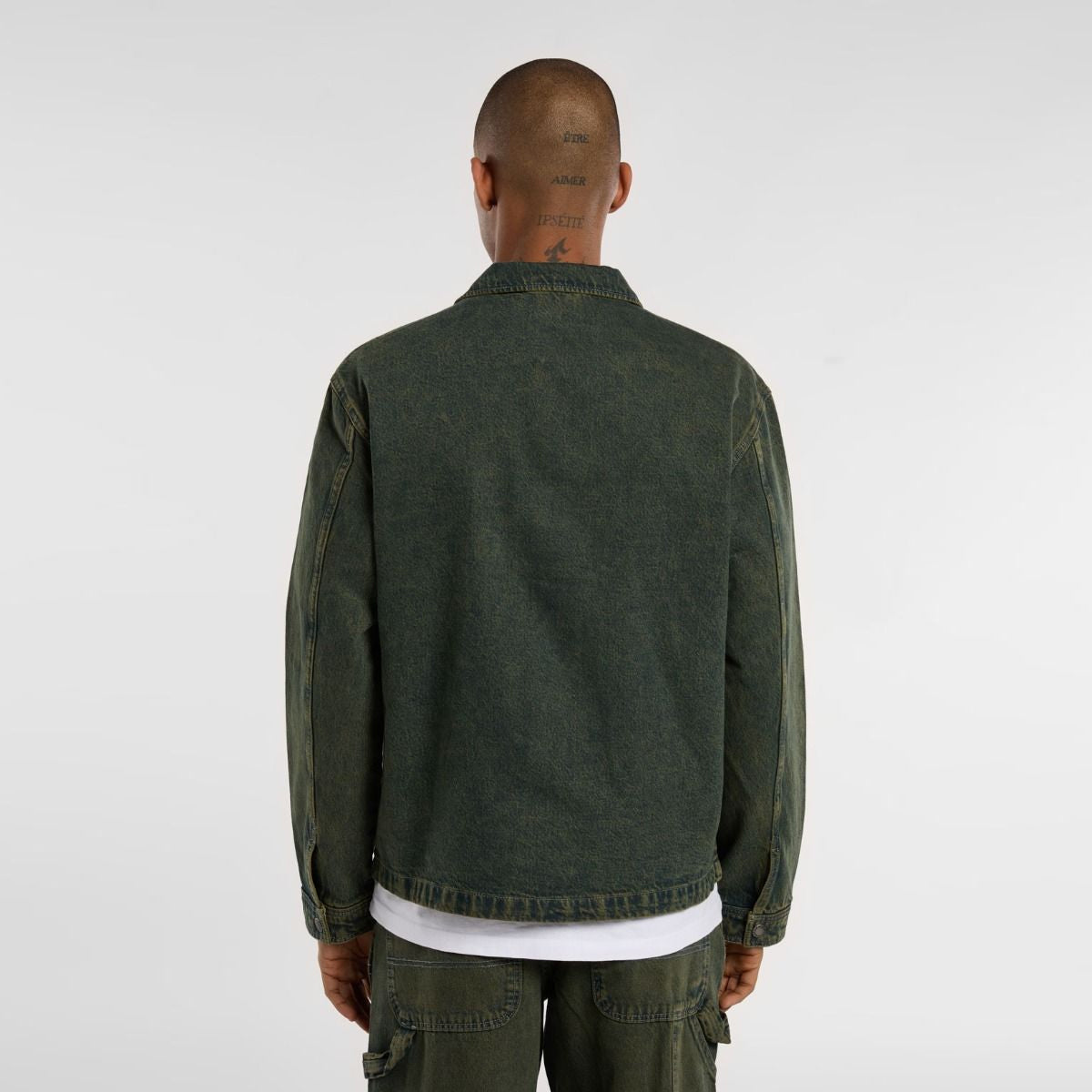 Giacca Lewistown Denim Green Tone Fade
