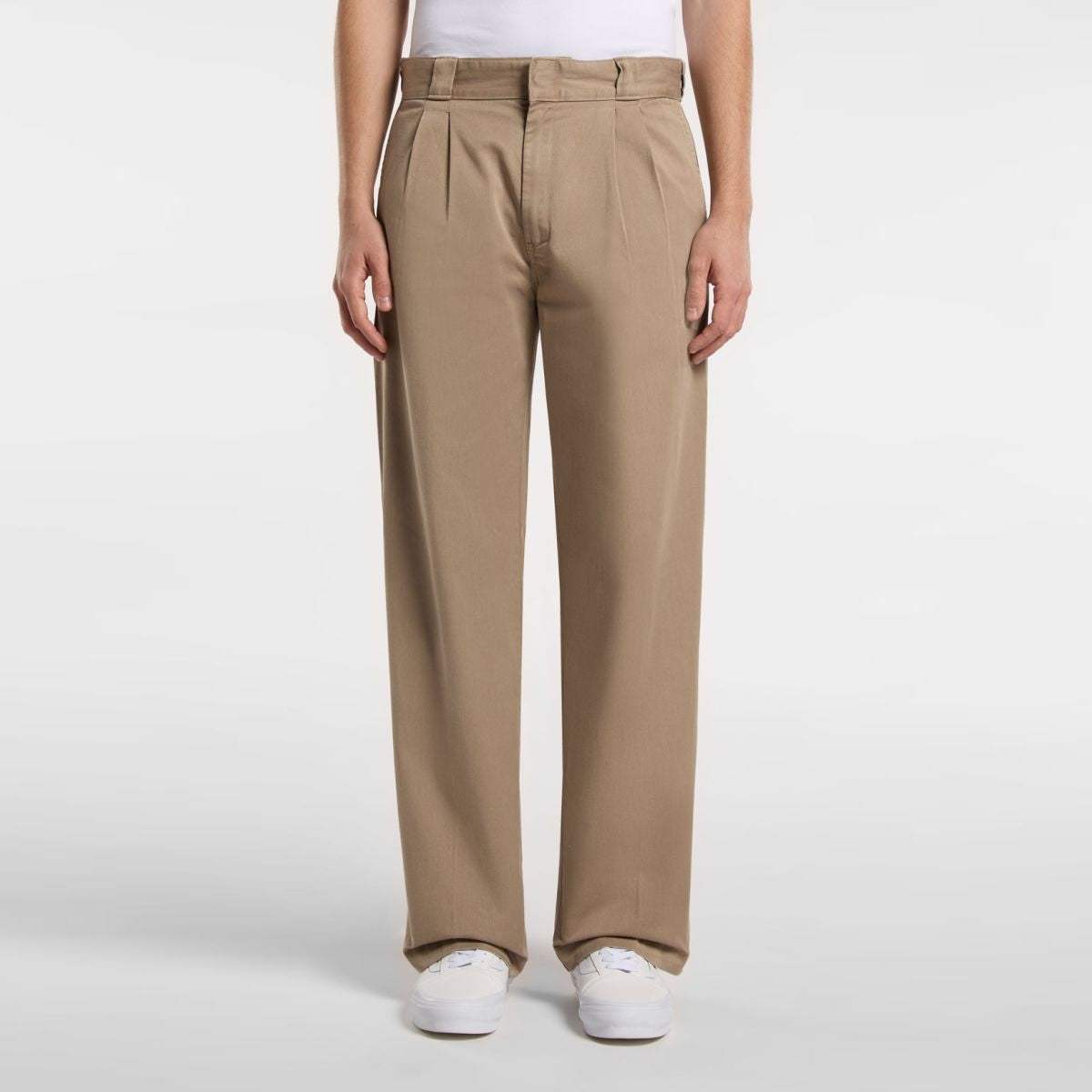 Pantaloni Unionville Pleated Desert Sand