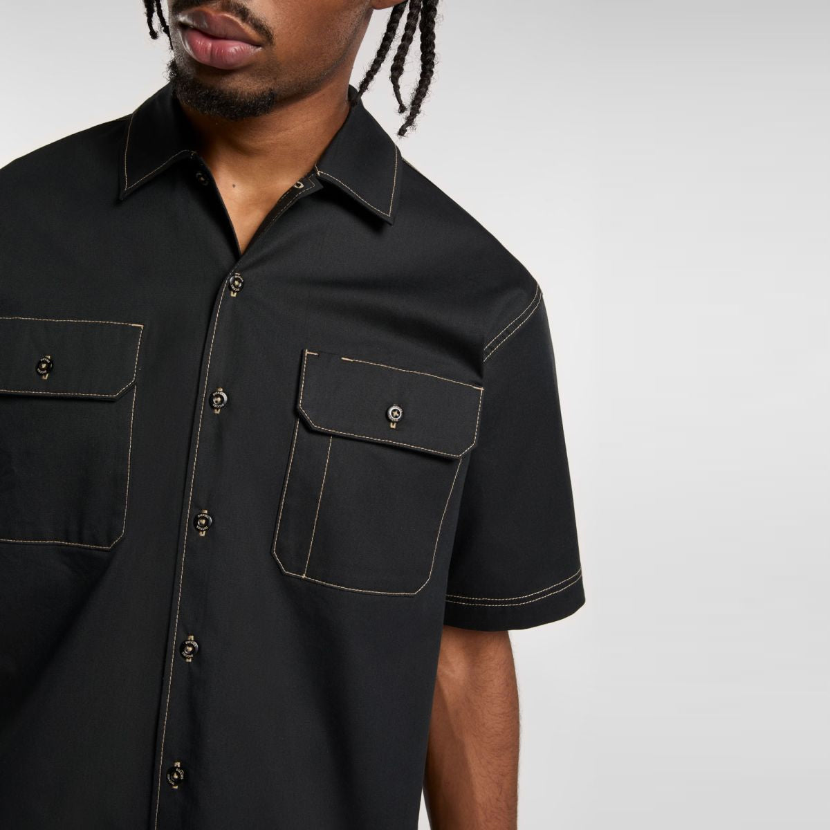 Camicia da lavoro Riverbend Black