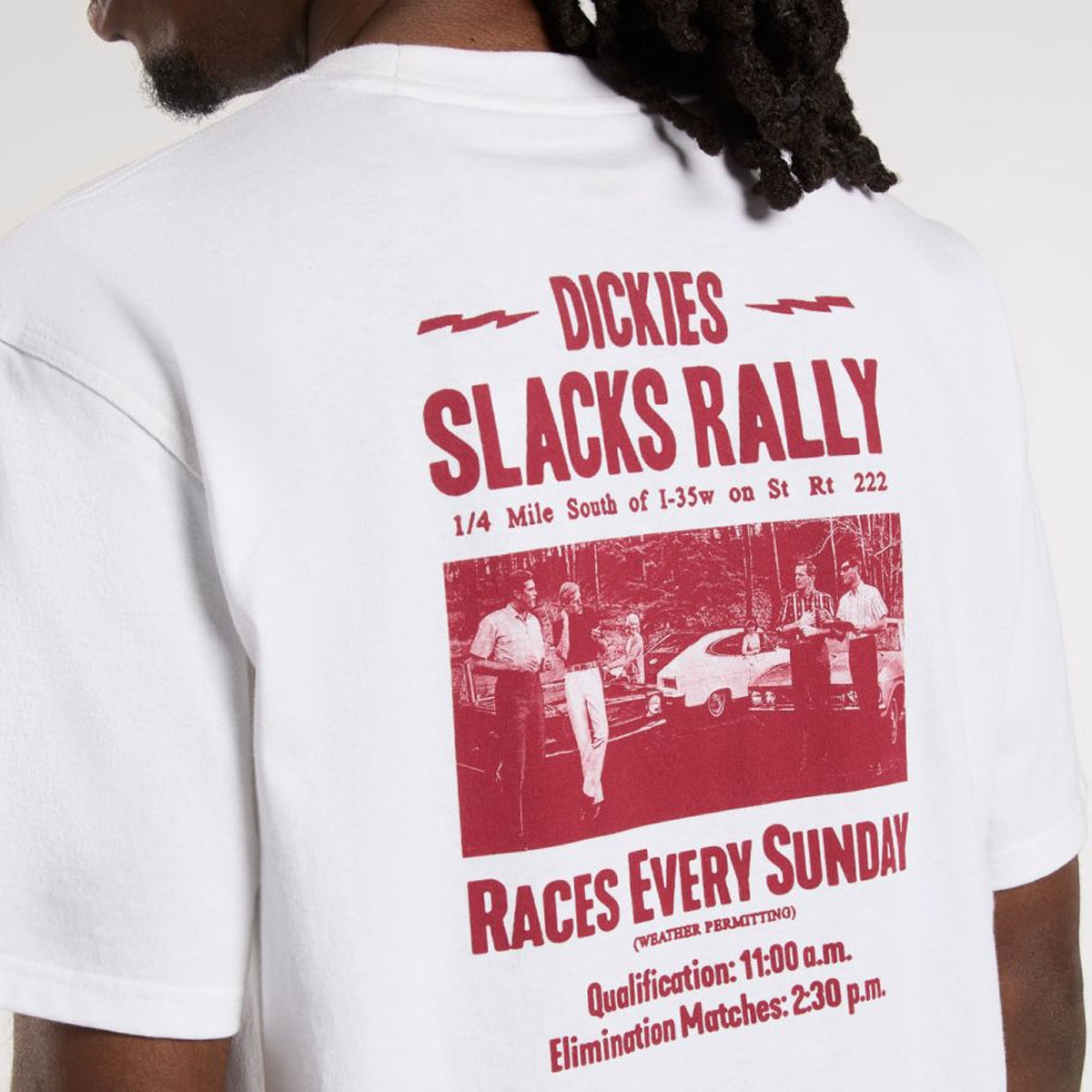 T-Shirt Slacks Rally White