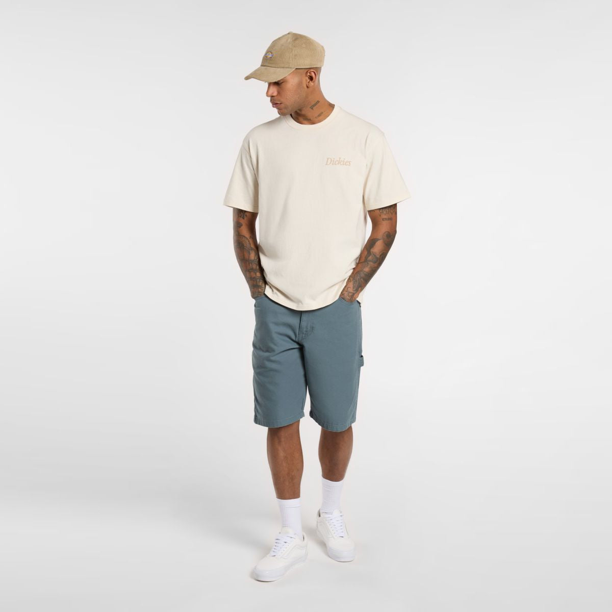 T-Shirt Companion Script Whitecap Gray