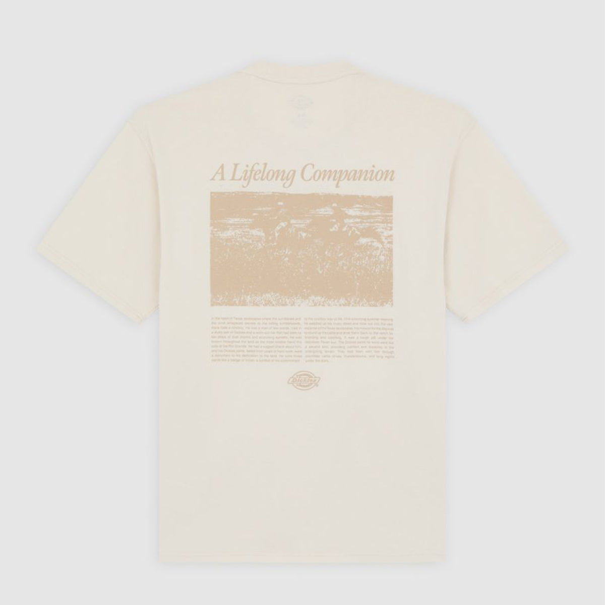 T-Shirt Companion Script Whitecap Gray