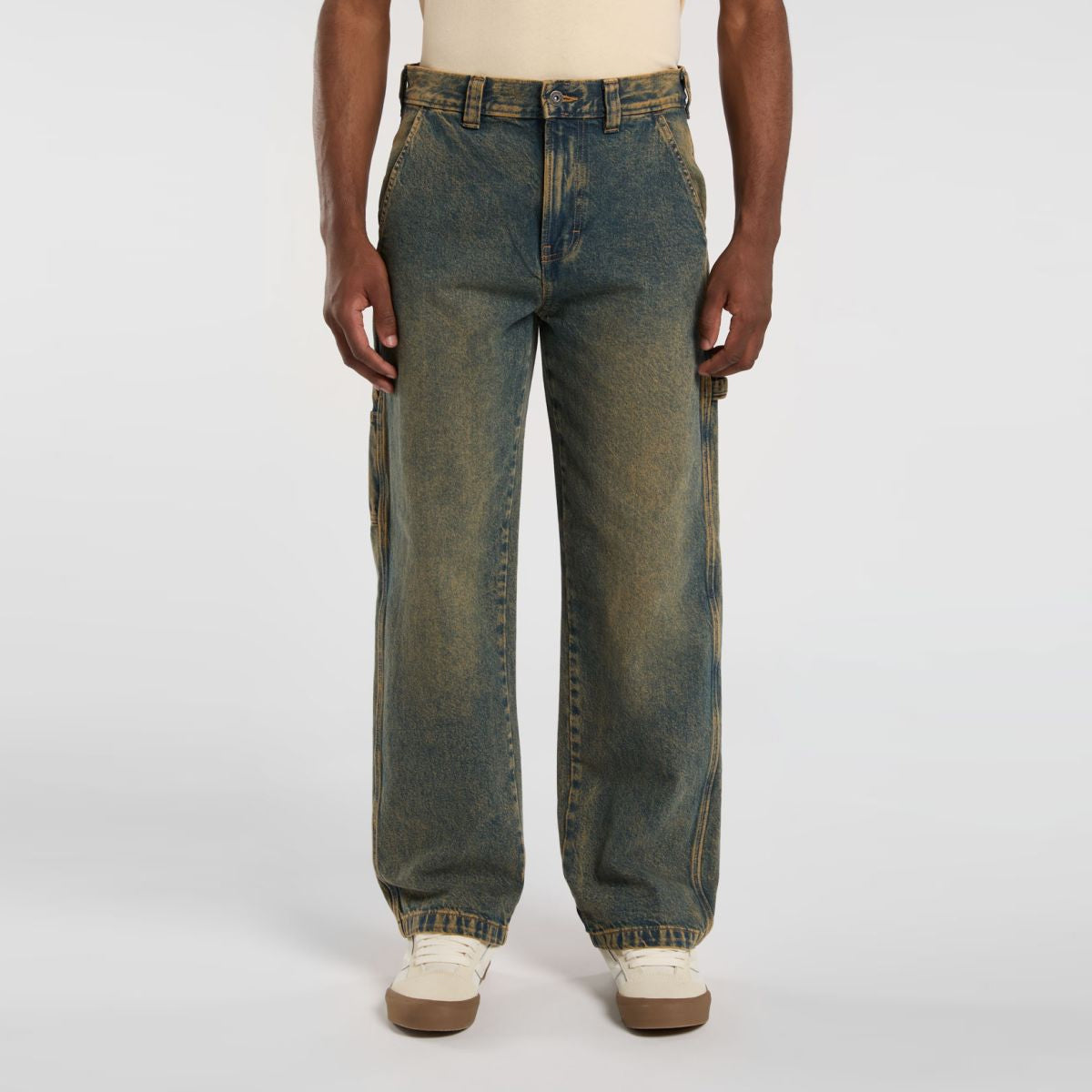 Jeans Stevensville Carpenter Denim Yellow Fade Ind