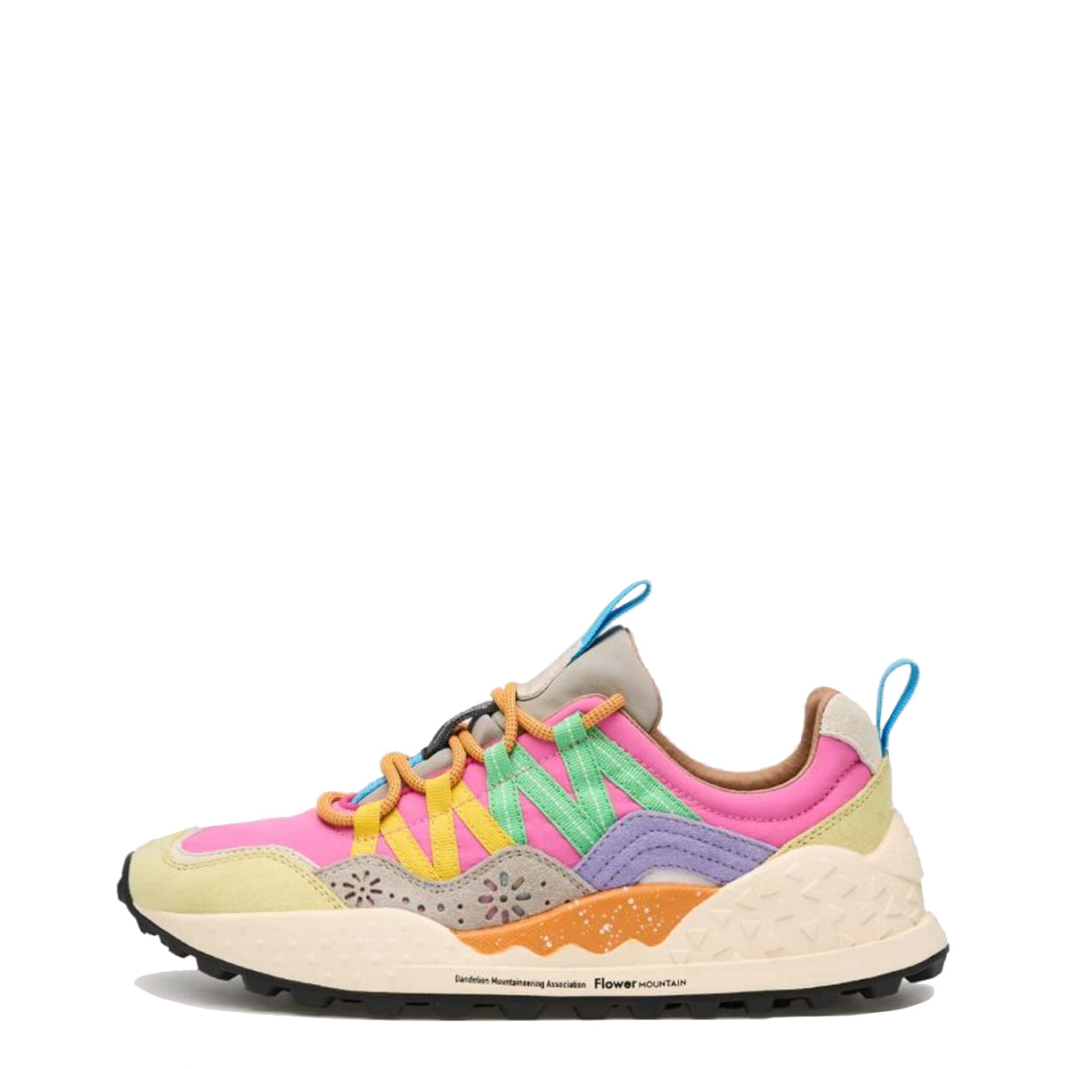 Sneakers Donna Washi Light Green Salmon Azure