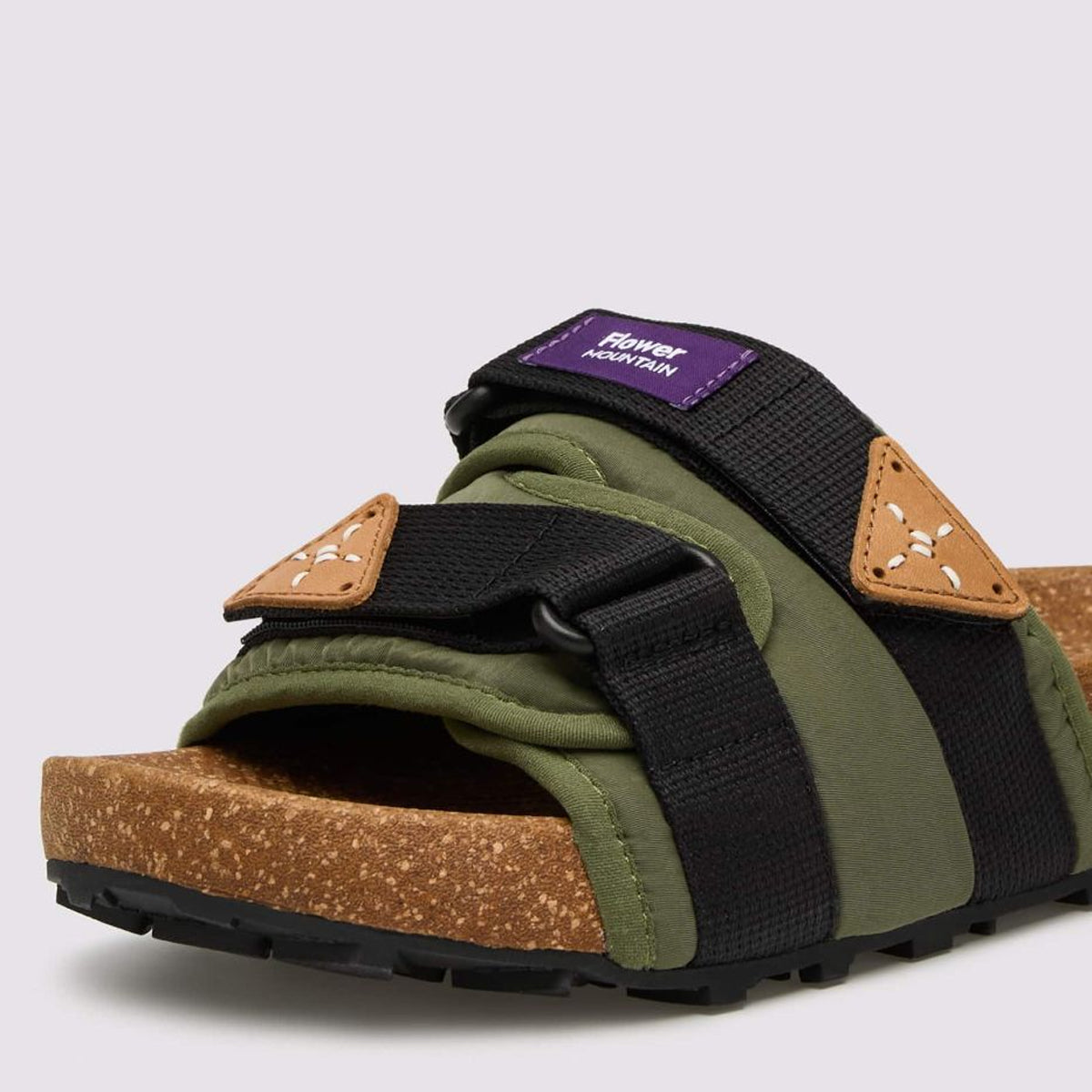 Slippers Niwa Kaki Black