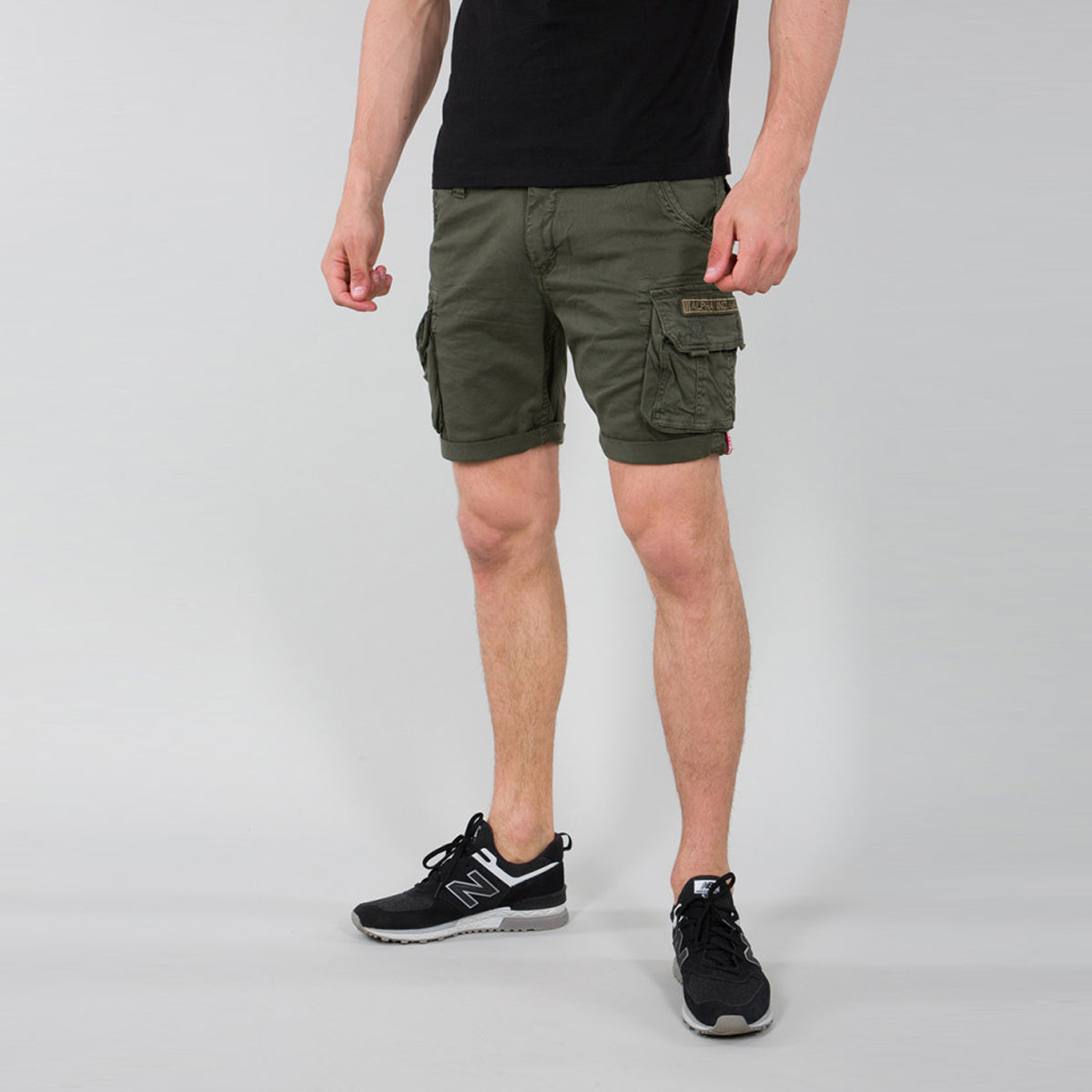 Pantaloncini Crew Short Dark Olive