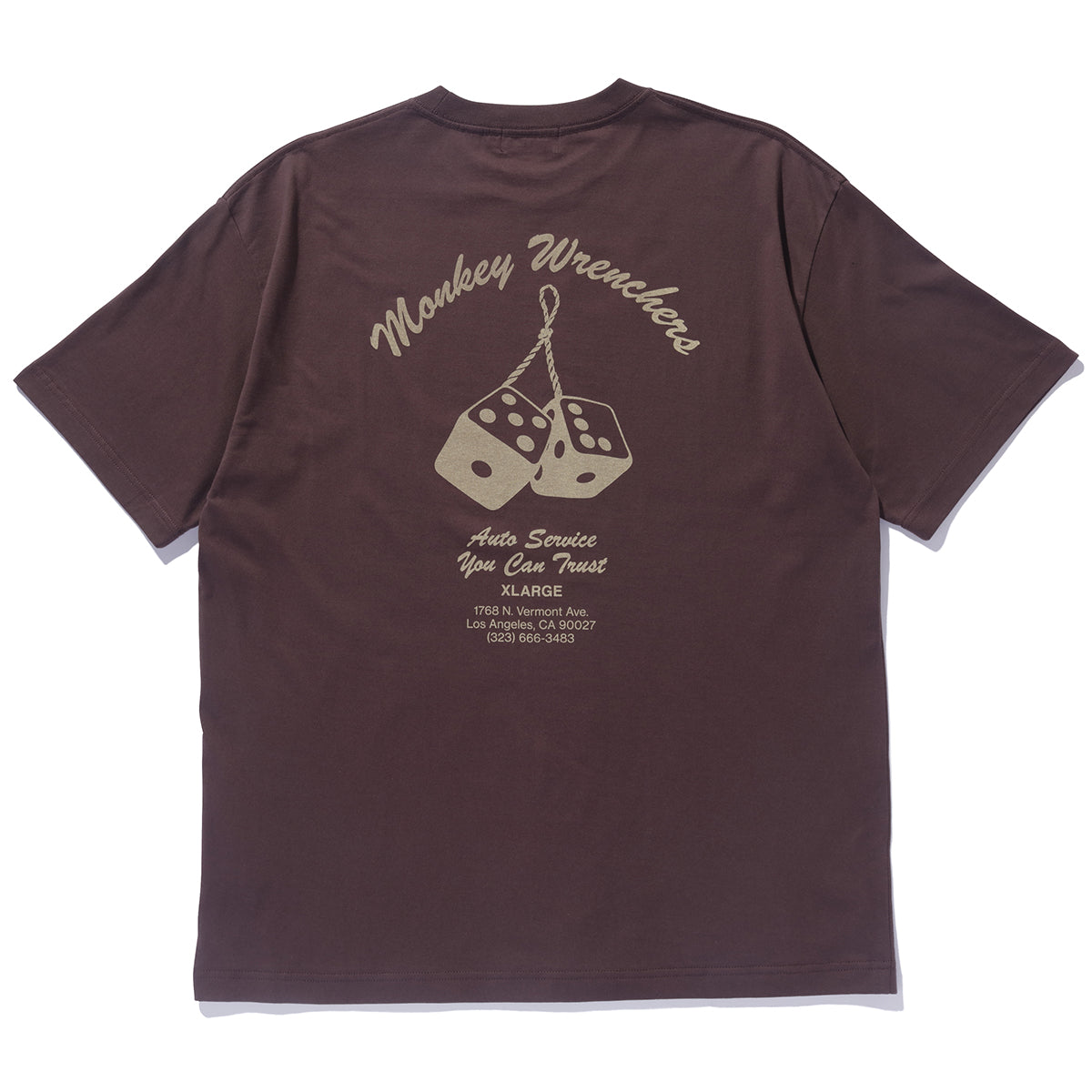 T-Shirt Monkey Wrenchers Brown