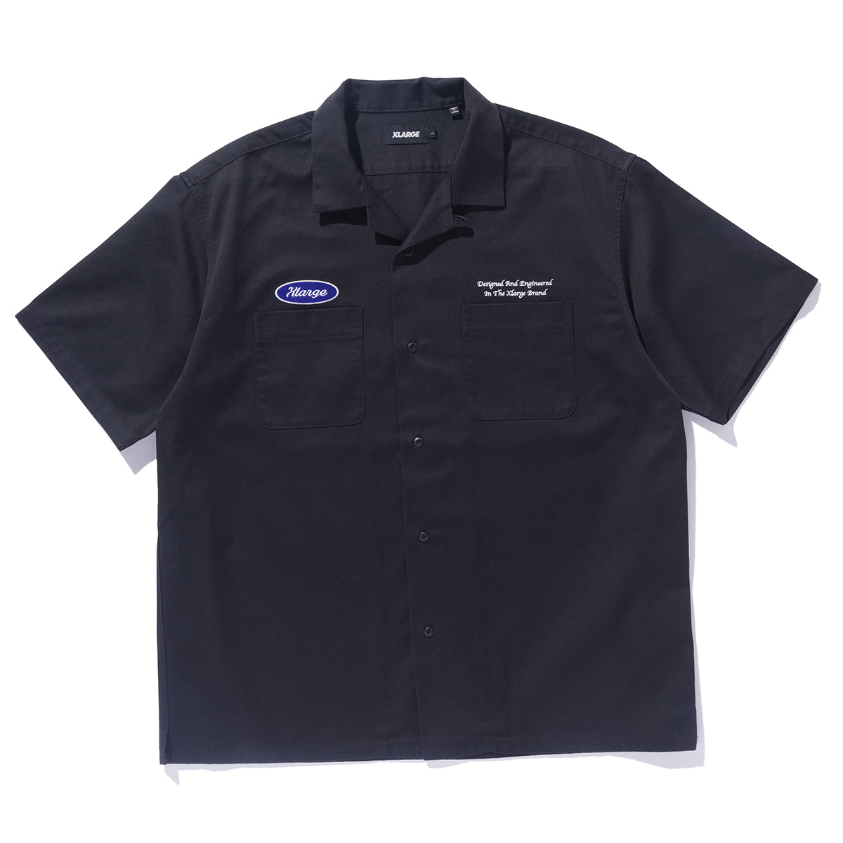 Camicia Embroidered Black