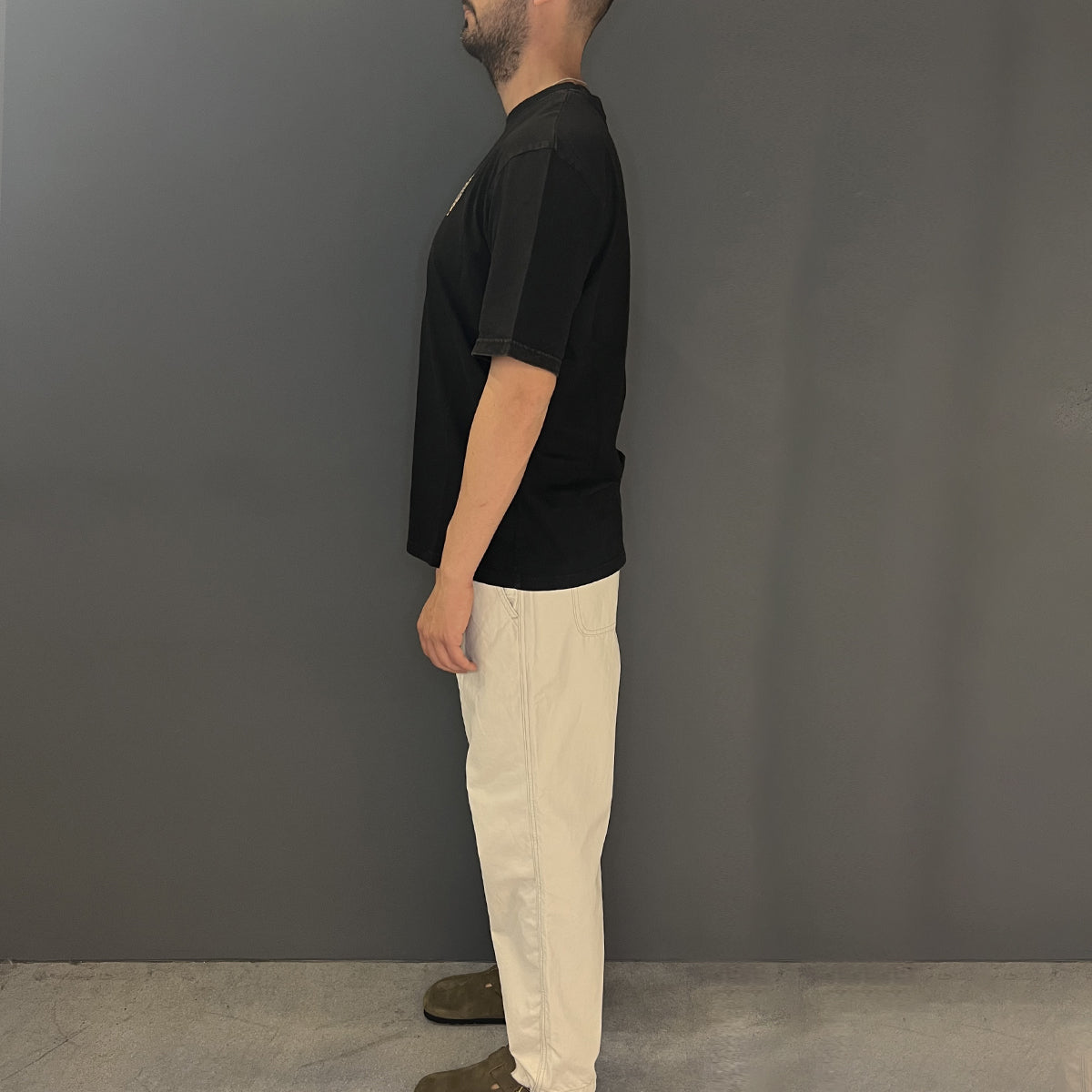 T-Shirt Inka Summer Black Washed