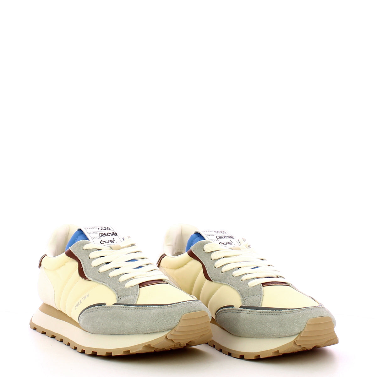 Sneakers Cheetah Crema Grigio