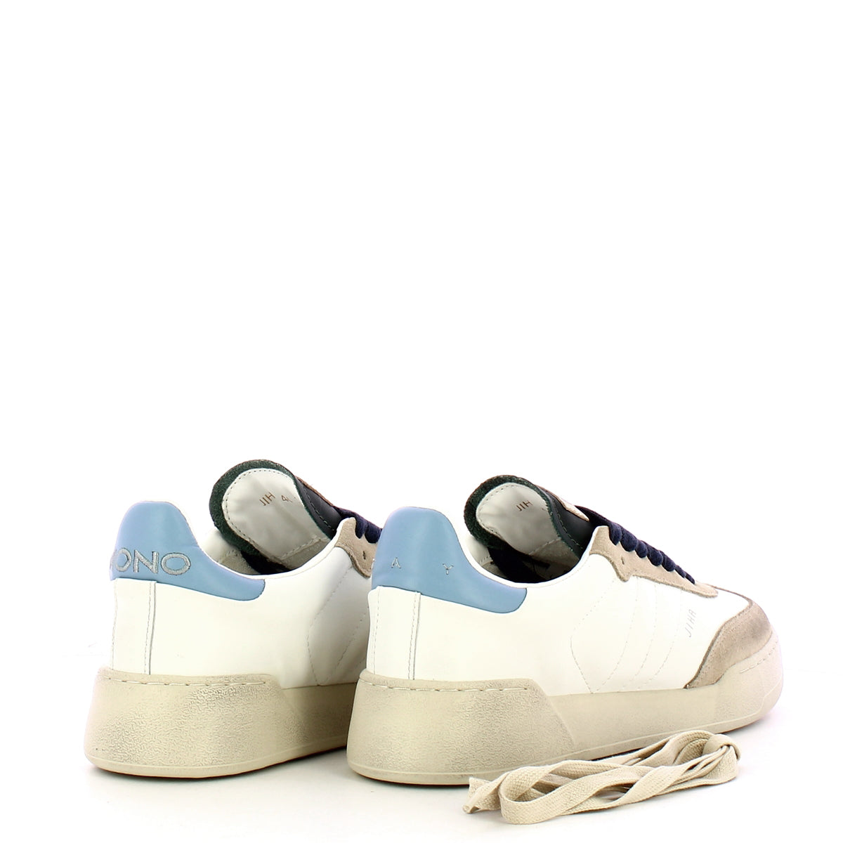 Sneakers Donna Jiha Bianco Navy Blu