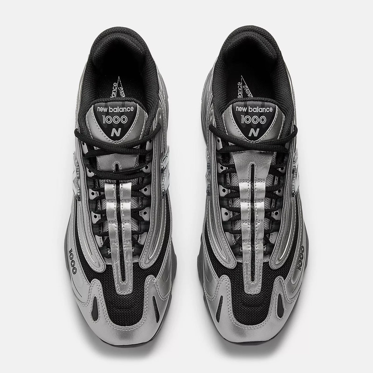 Sneakers 1000 Silver Metallic