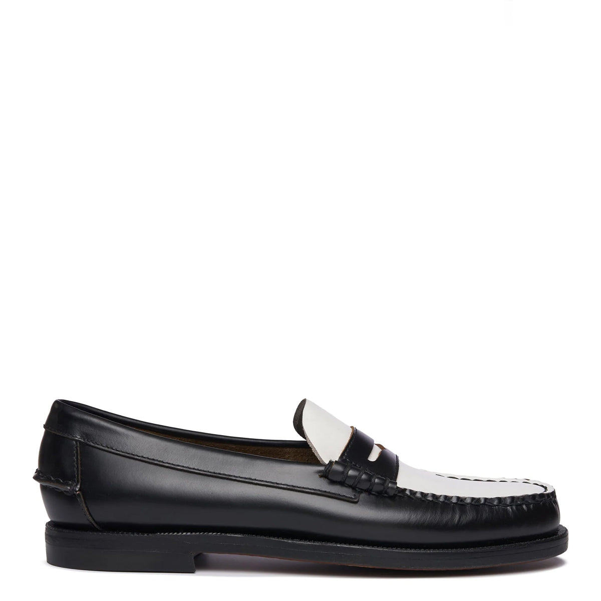 Mocassino Donna Classic Dan Black White Black