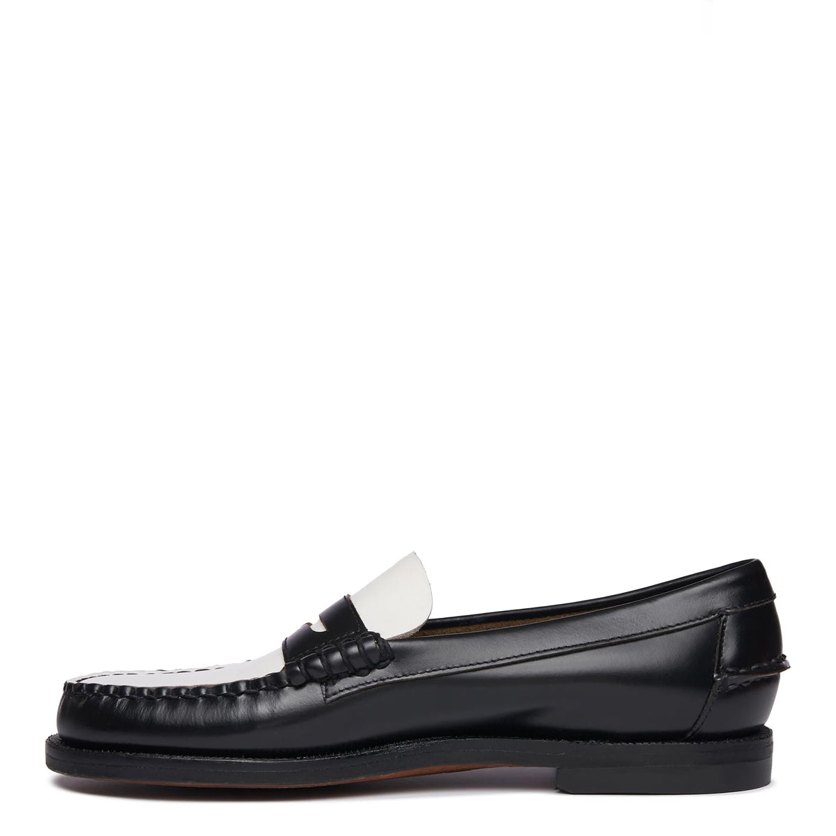 Mocassino Donna Classic Dan Black White Black