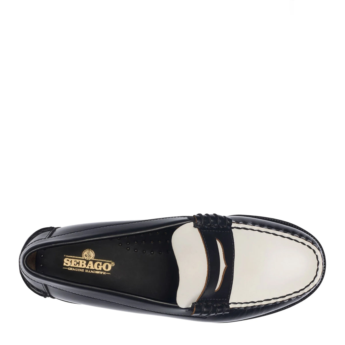 Mocassino Donna Classic Dan Black White Black