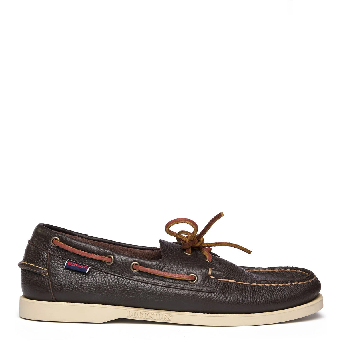 Scarpa da barca Portland Martellato Dark Brown