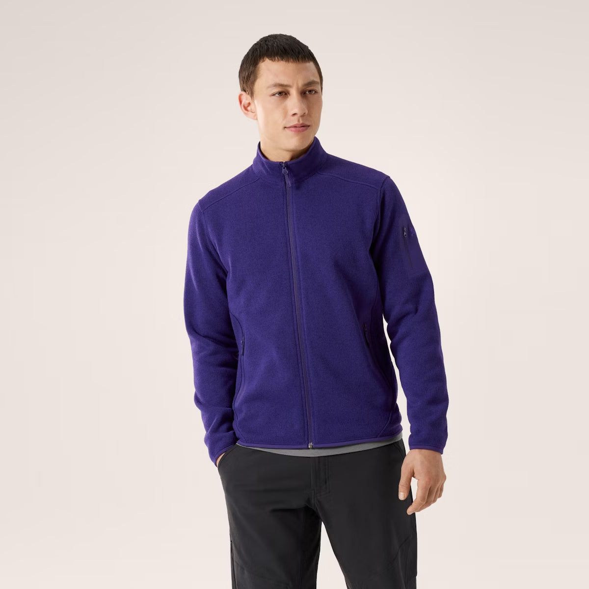 Felpa Covert Cardigan Soulsonic Heather