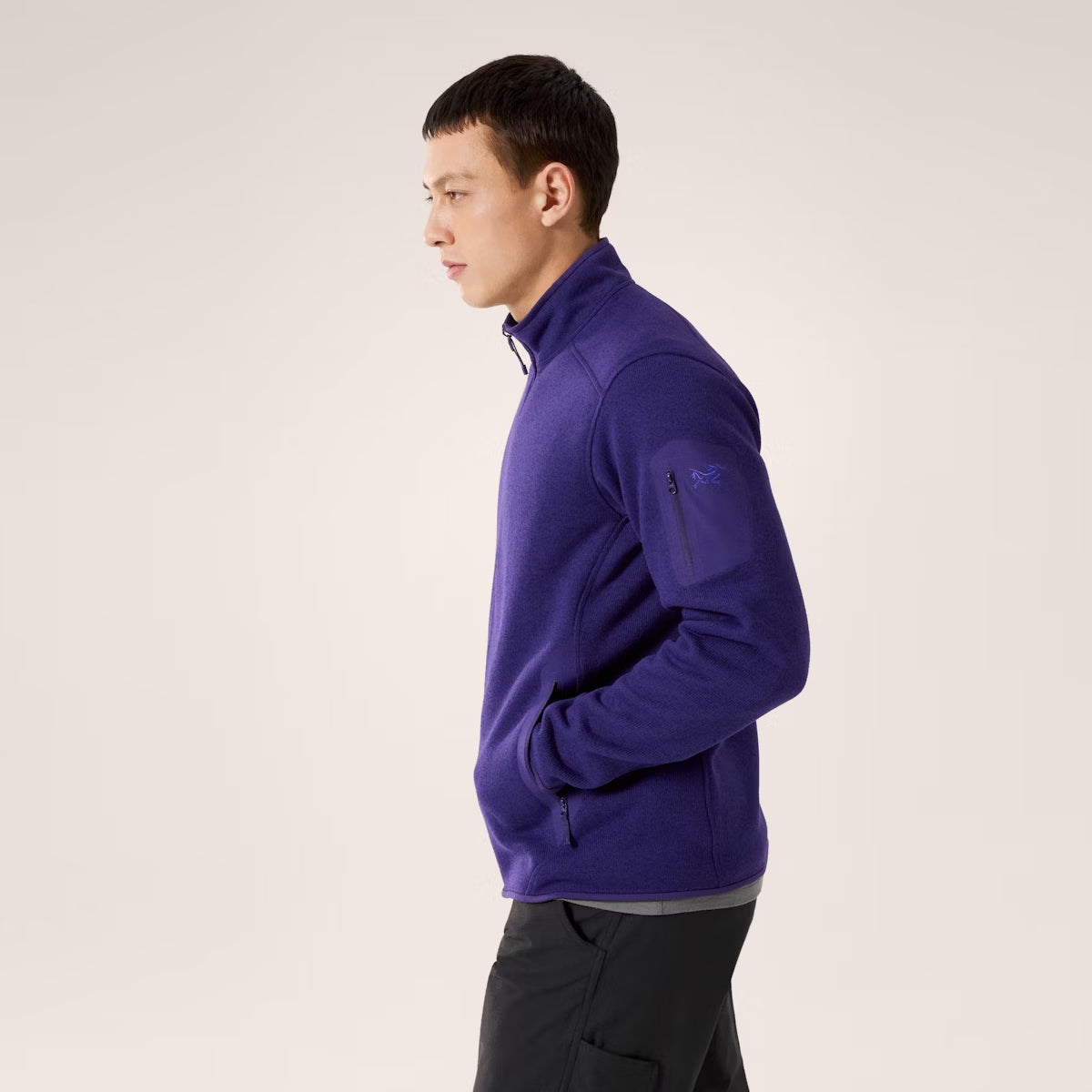 Felpa Covert Cardigan Soulsonic Heather