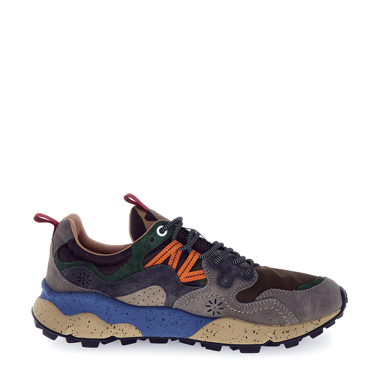 Sneakers Uomo Yamano 3 Dark Grey Anthracite Black