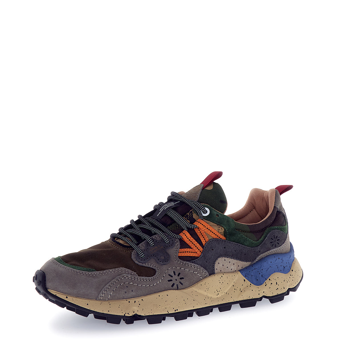 Sneakers Uomo Yamano 3 Dark Grey Anthracite Black