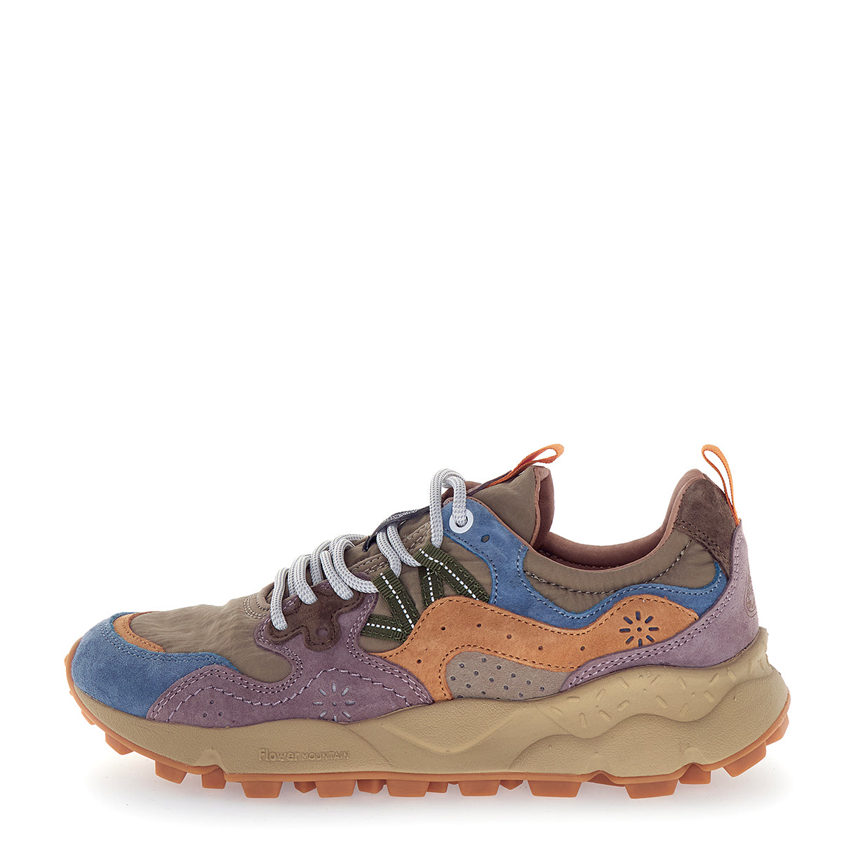 Sneakers Unisex Yamano 3 Petrol Grey Light Papaya