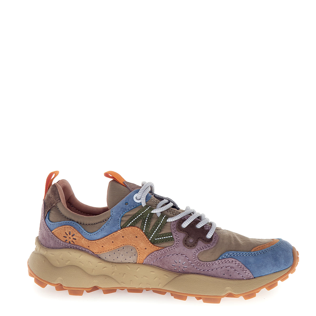 Sneakers Unisex Yamano 3 Petrol Grey Light Papaya