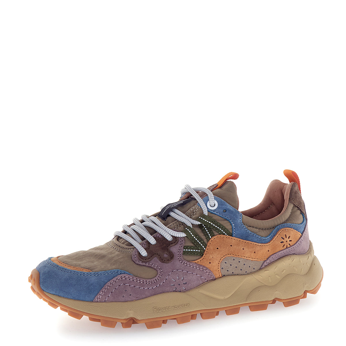 Sneakers Unisex Yamano 3 Petrol Grey Light Papaya