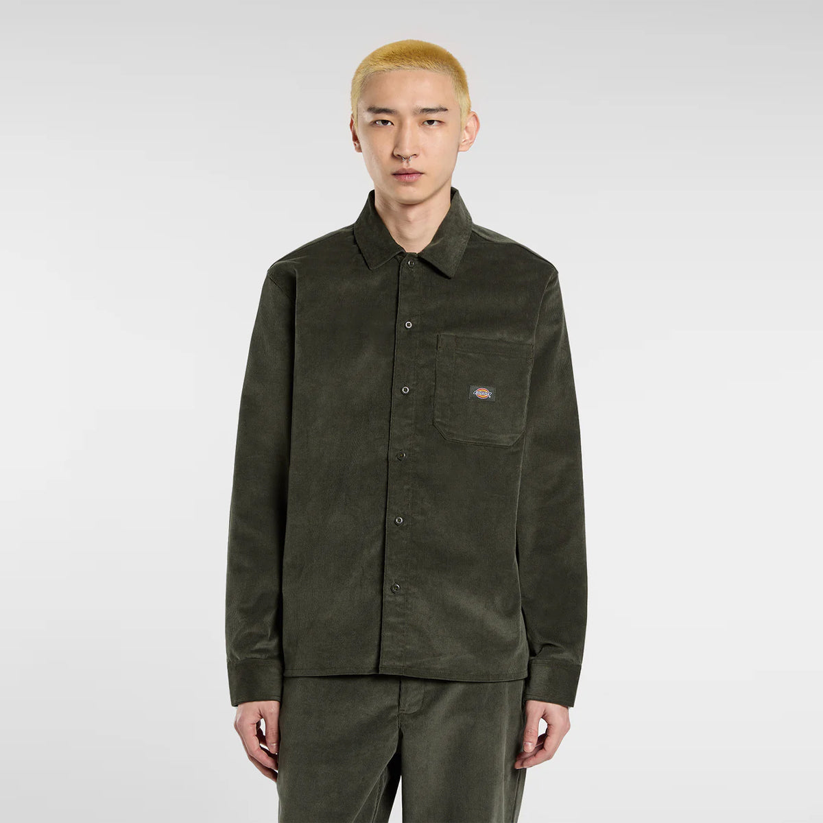 Camicia Corduroy Olive Green