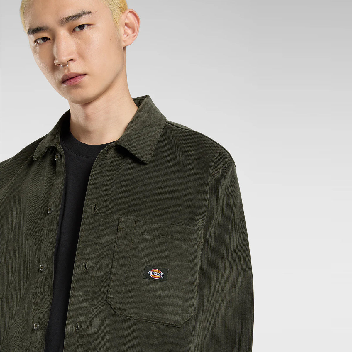 Camicia Corduroy Olive Green