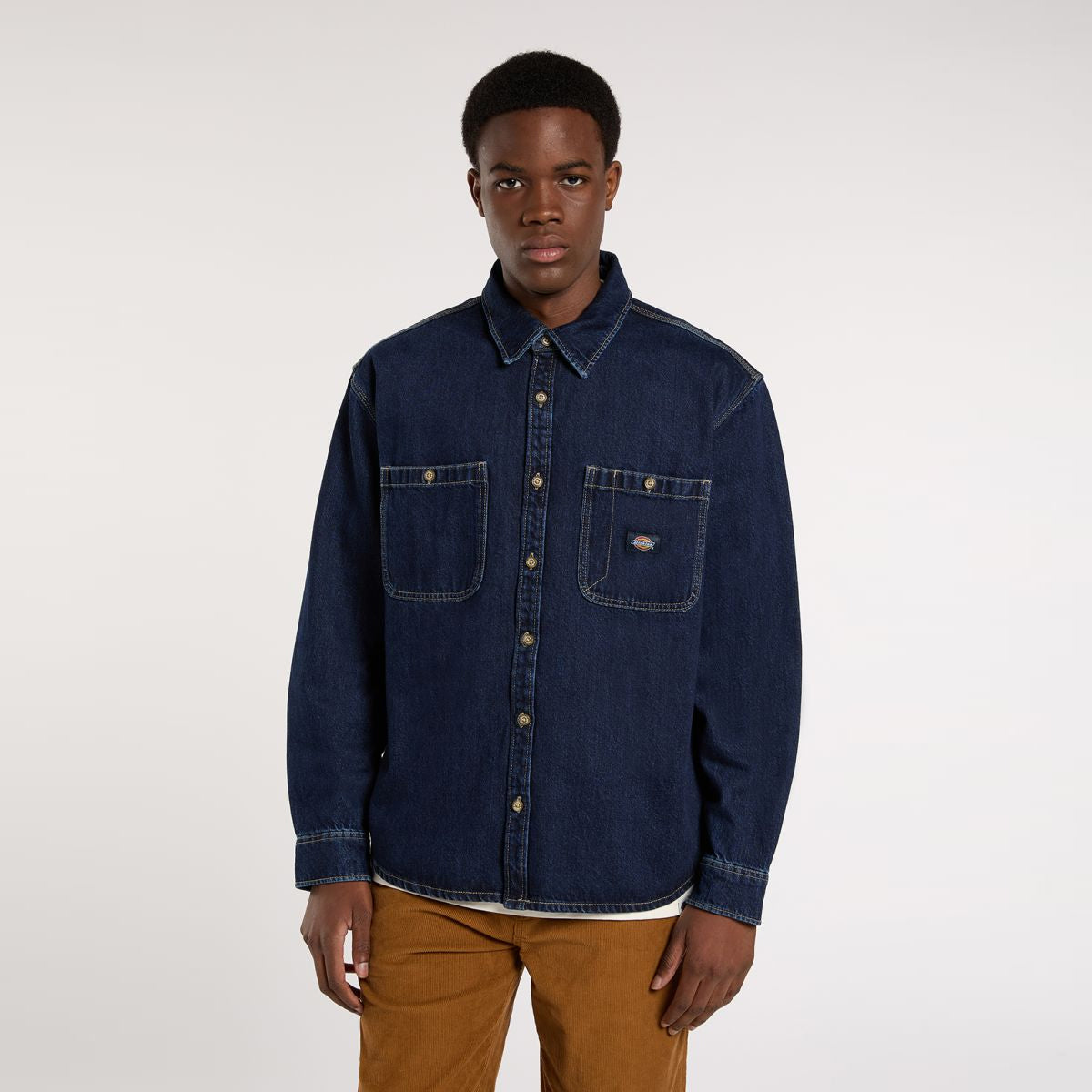 Camicia in jeans Mechanic Dark Indigo