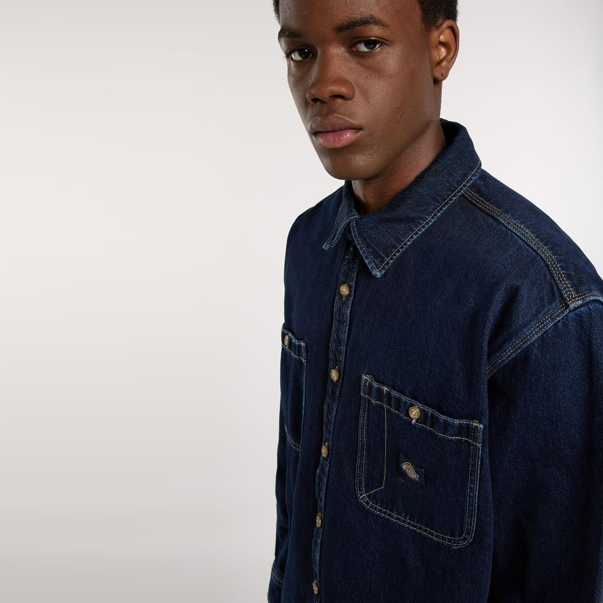 Camicia in jeans Mechanic Dark Indigo