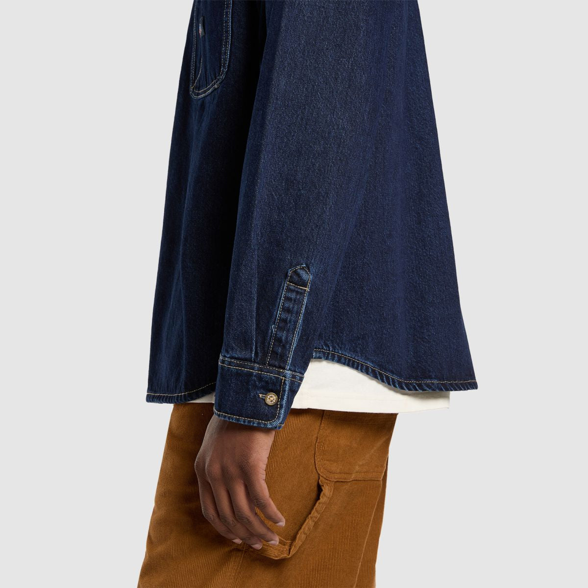 Camicia in jeans Mechanic Dark Indigo