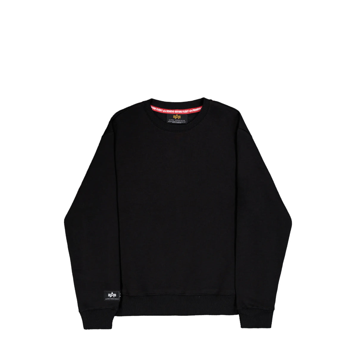 Felpa Label Backprint Black