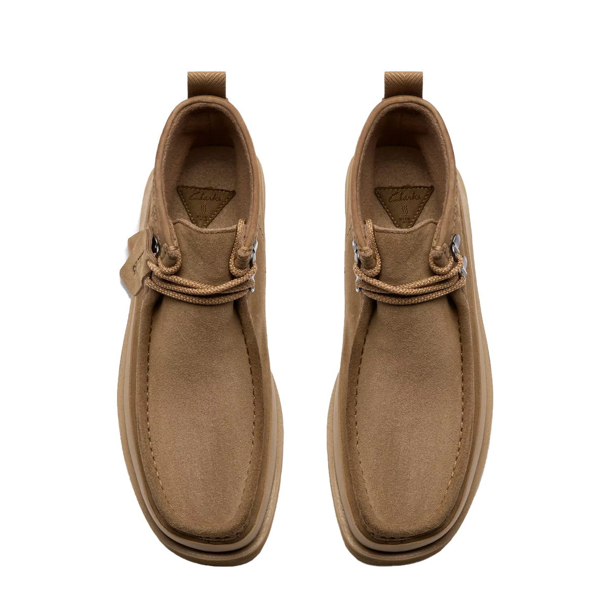 Stivaletto Wallabee FTR2 Hi Dark Sand Suede
