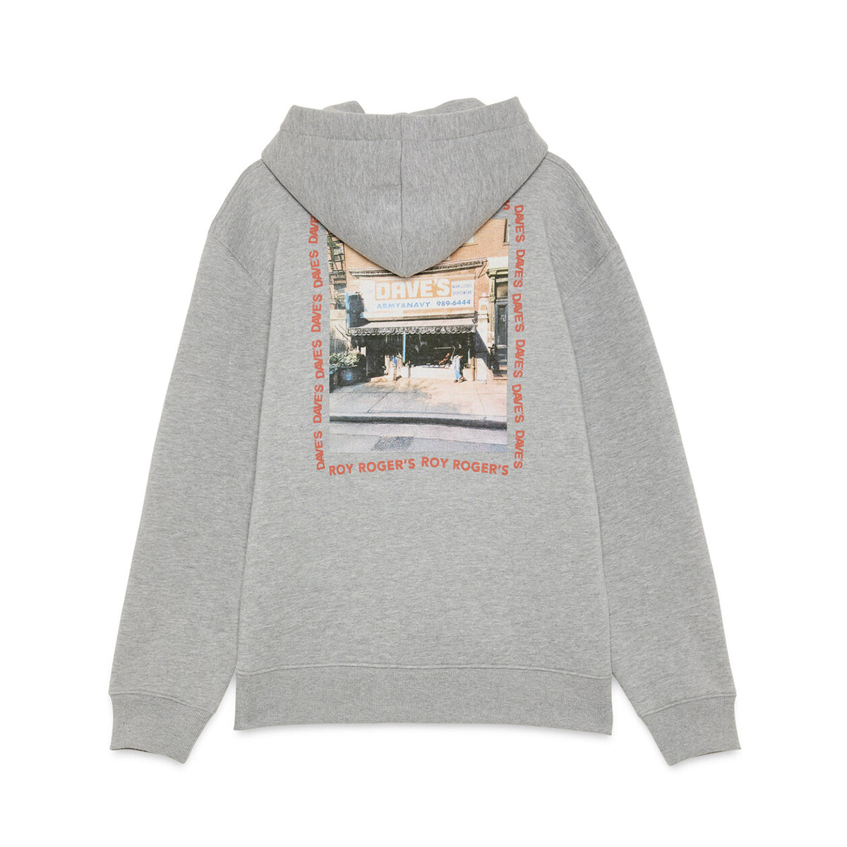 Felpa con cappuccio x Dave's Vintage Store Grey Melange