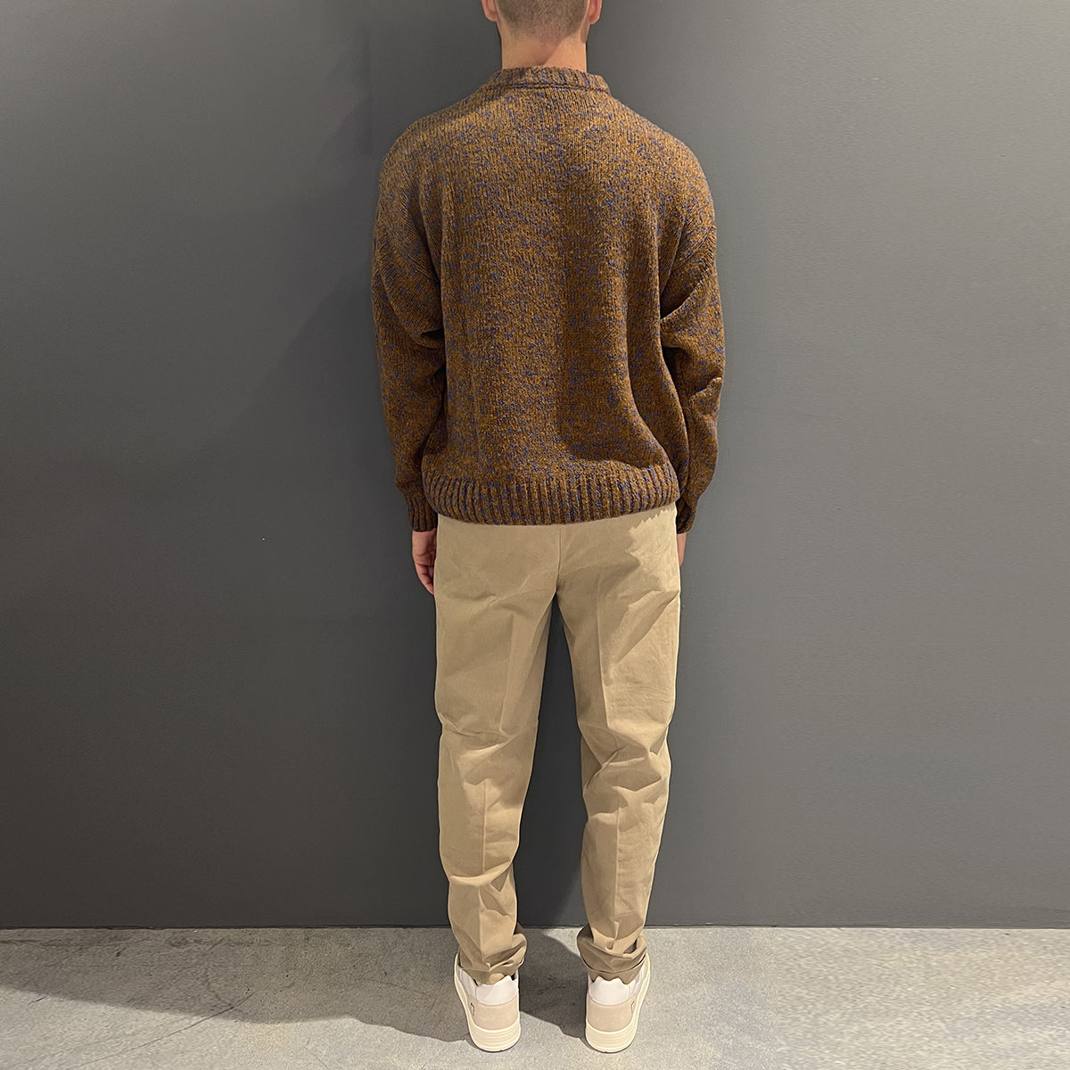 Pantaloni Alfred Chino Pinces Mud