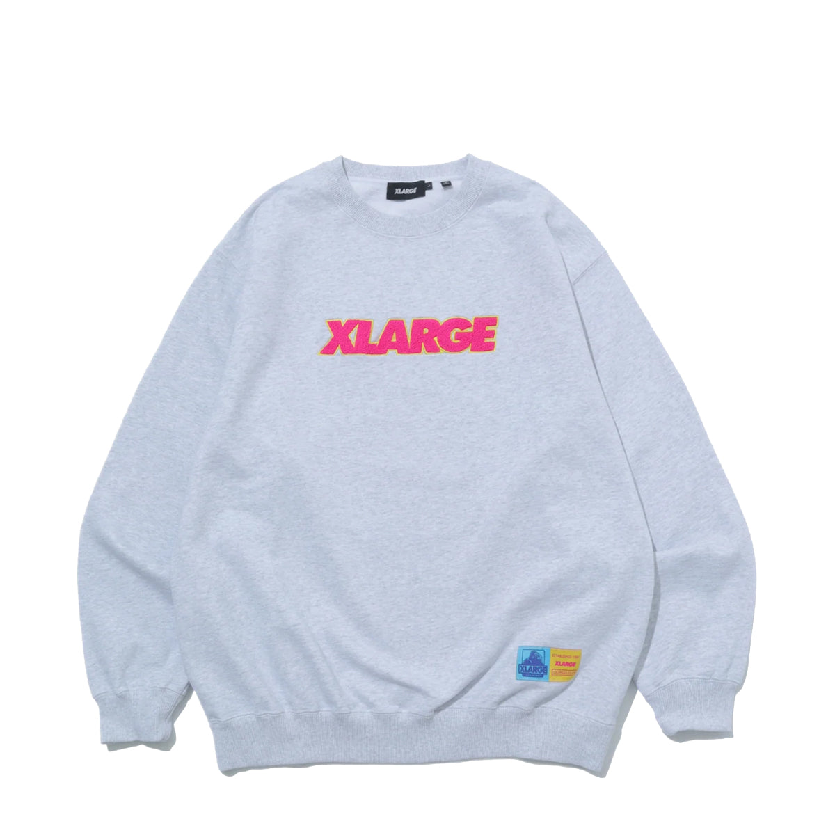 Felpa Standard Logo Crewneck Ash