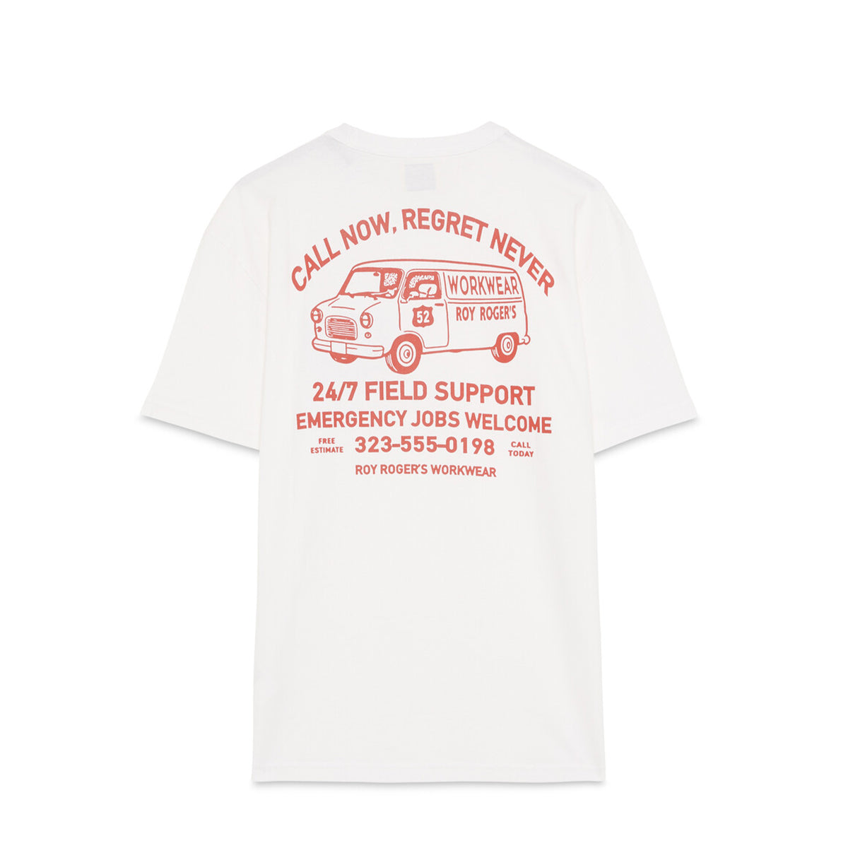 T-Shirt Call Now White